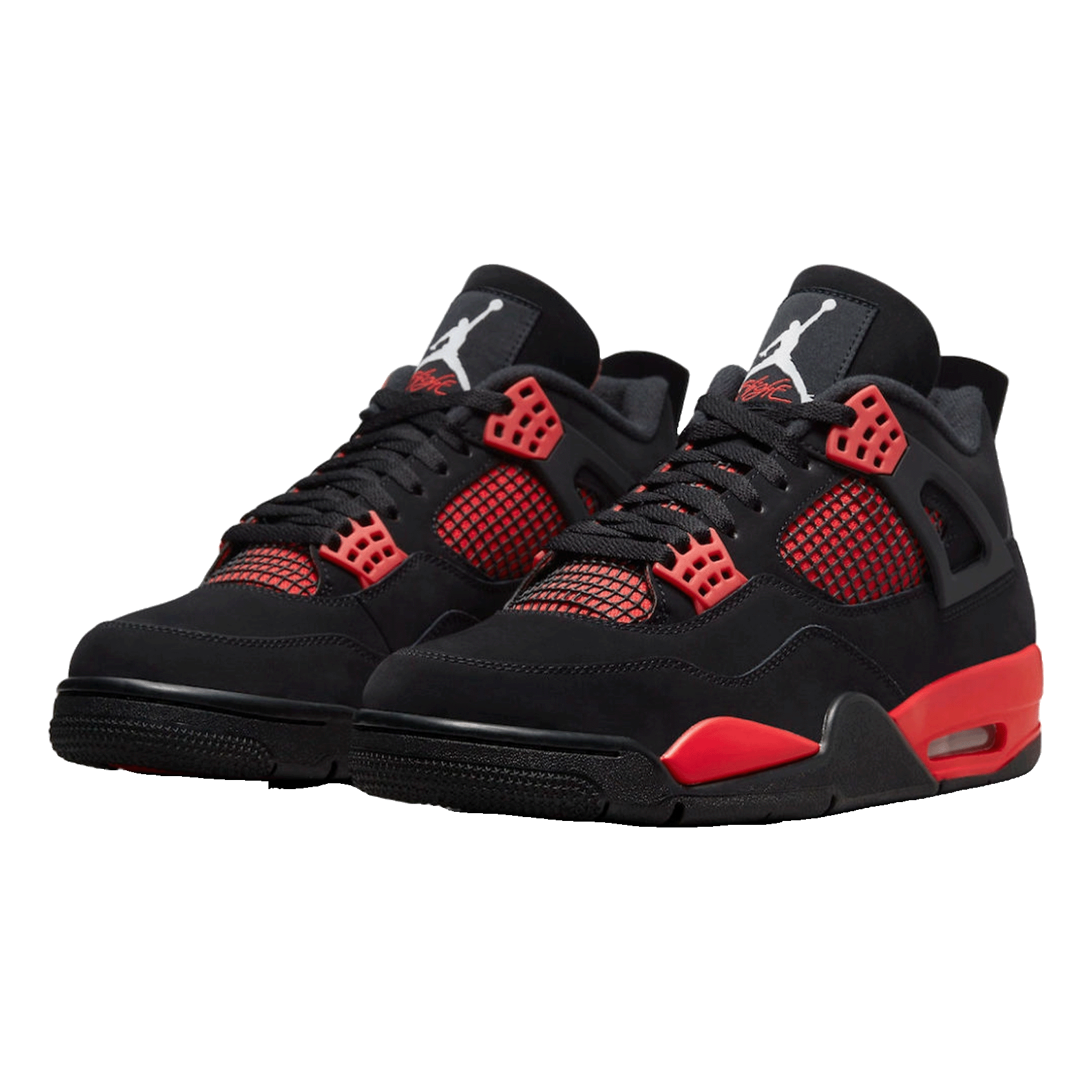 Nike Air Jordan 4 Retro Red Thunder Side
