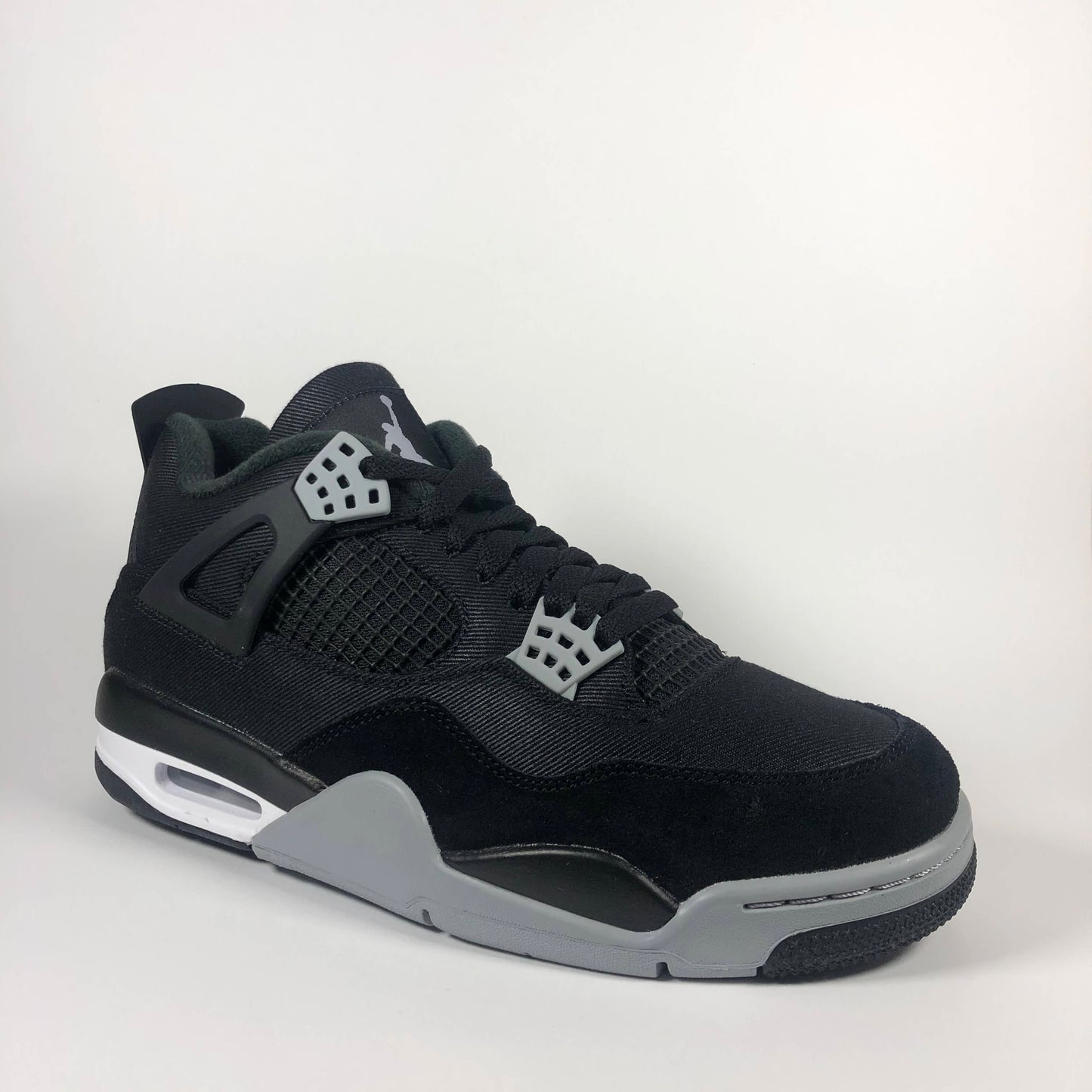 Nike Air Jordan 4 Retro SE Black Canvas Rechts