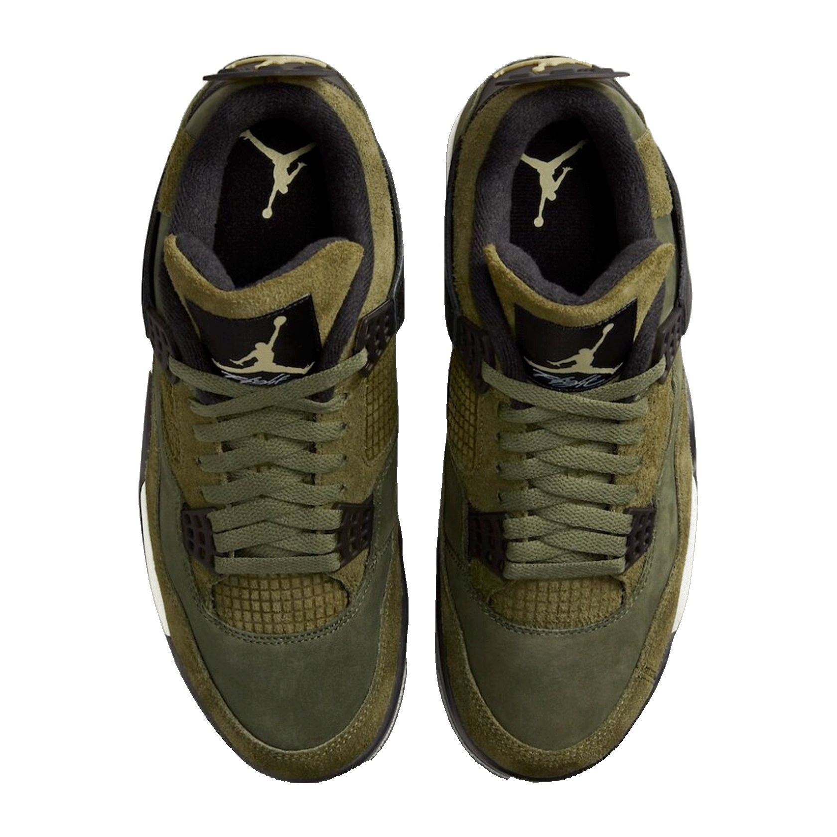 Nike Air Jordan 4 Retro SE Craft Medium Olive Oben