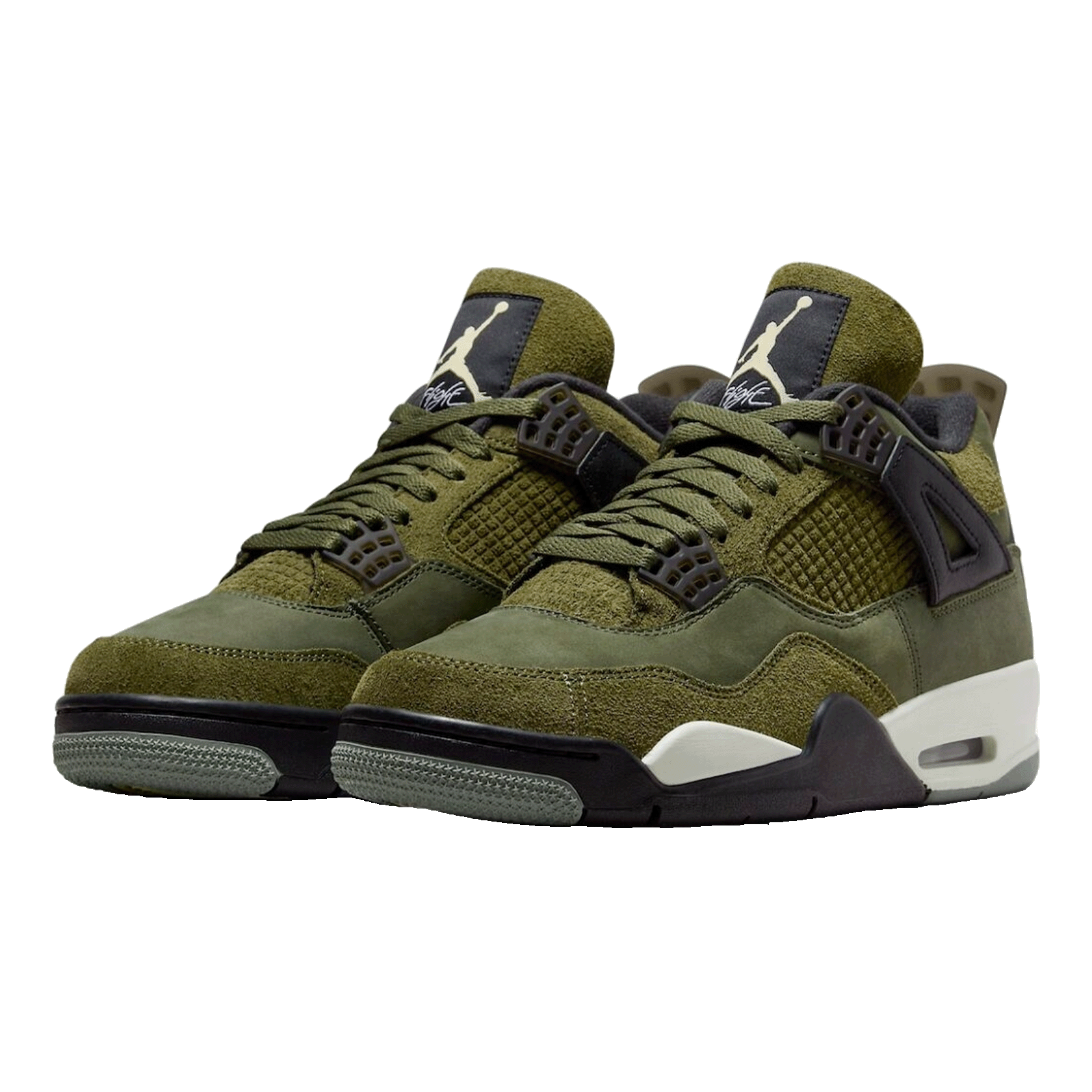 Nike Air Jordan 4 Retro SE Craft Medium Olive Side