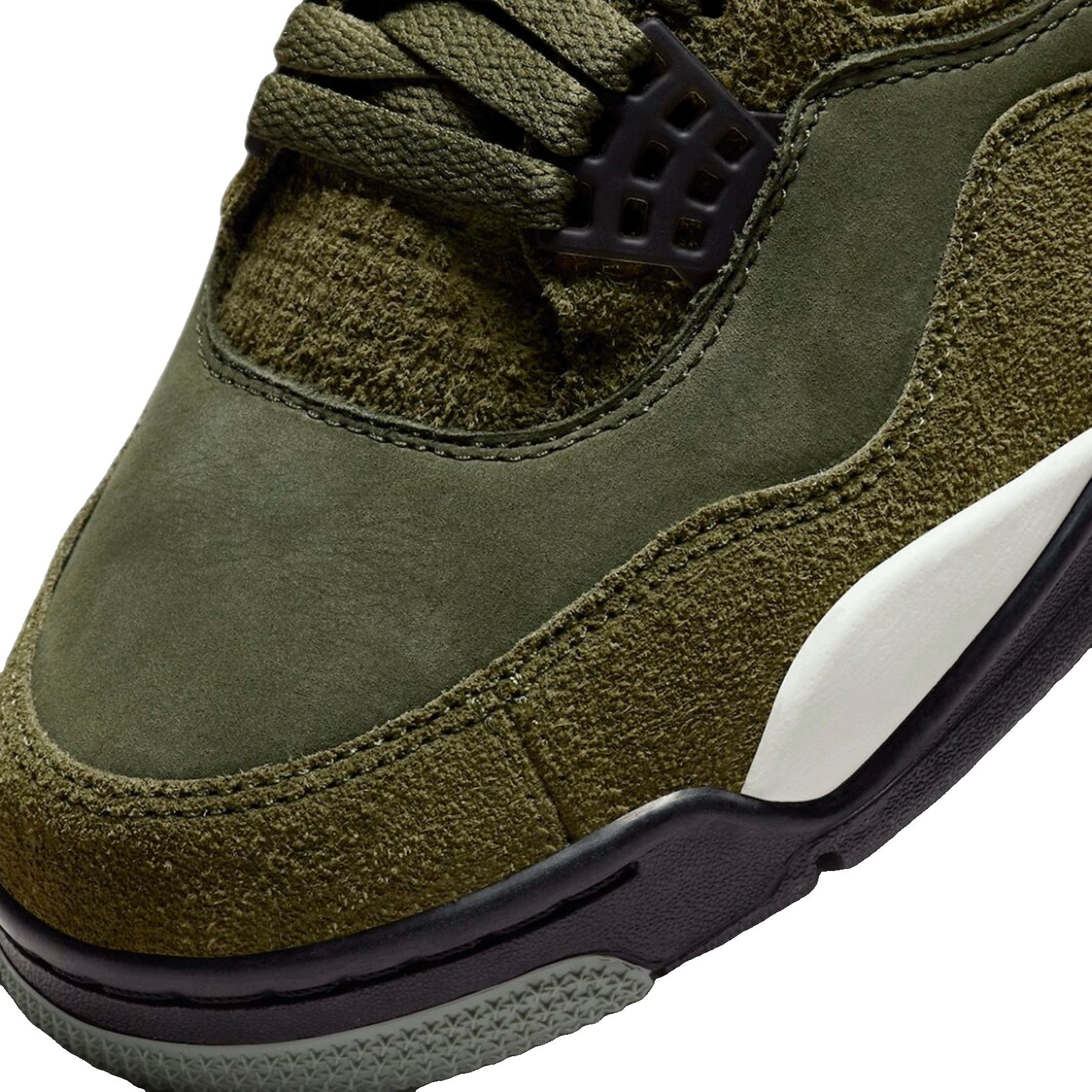 Nike Air Jordan 4 Retro SE Craft Medium Olive Toe
