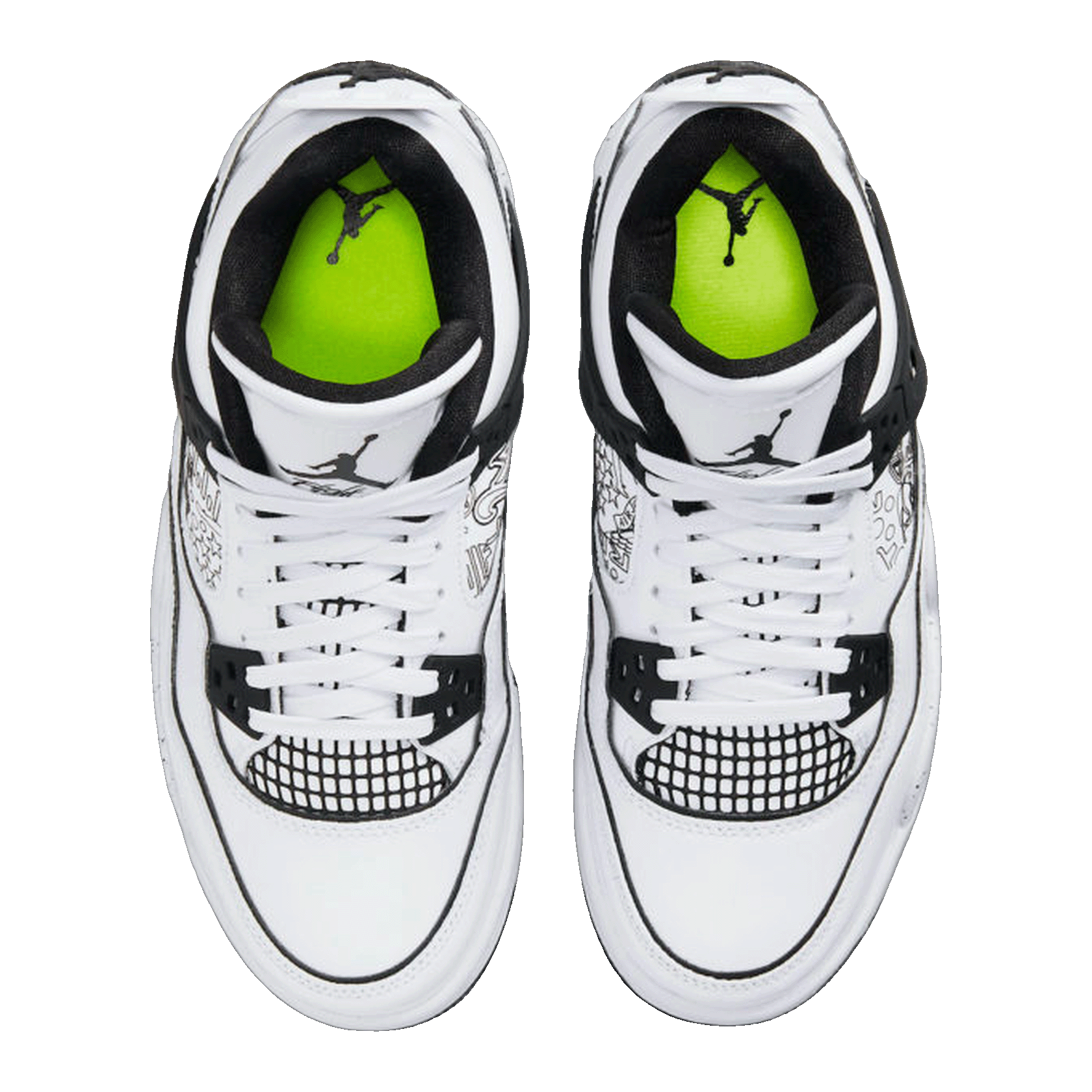 Nike Air Jordan 4 Retro SE DIY (GS) Oben