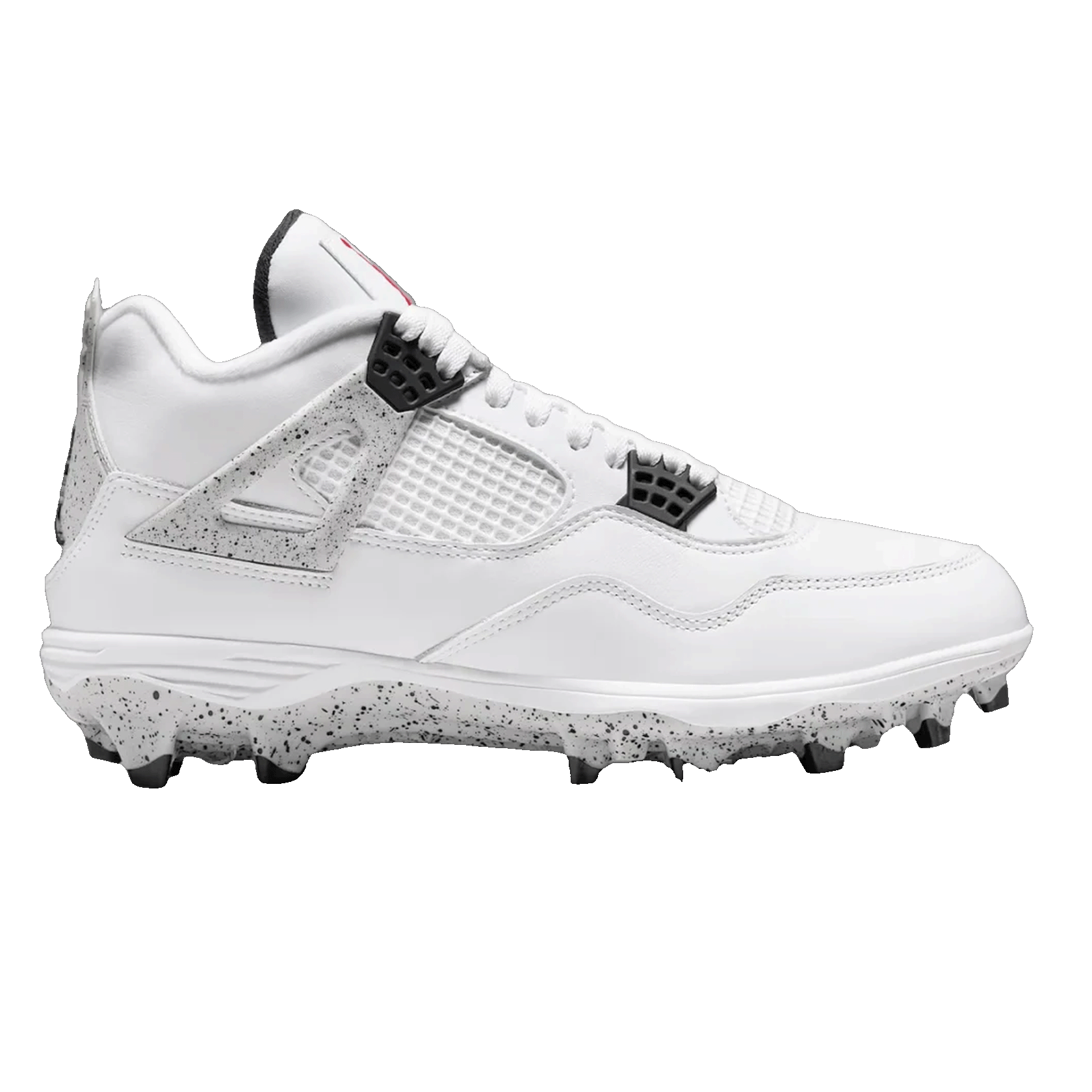 Nike Air Jordan 4 Retro TD Cleat White Cement