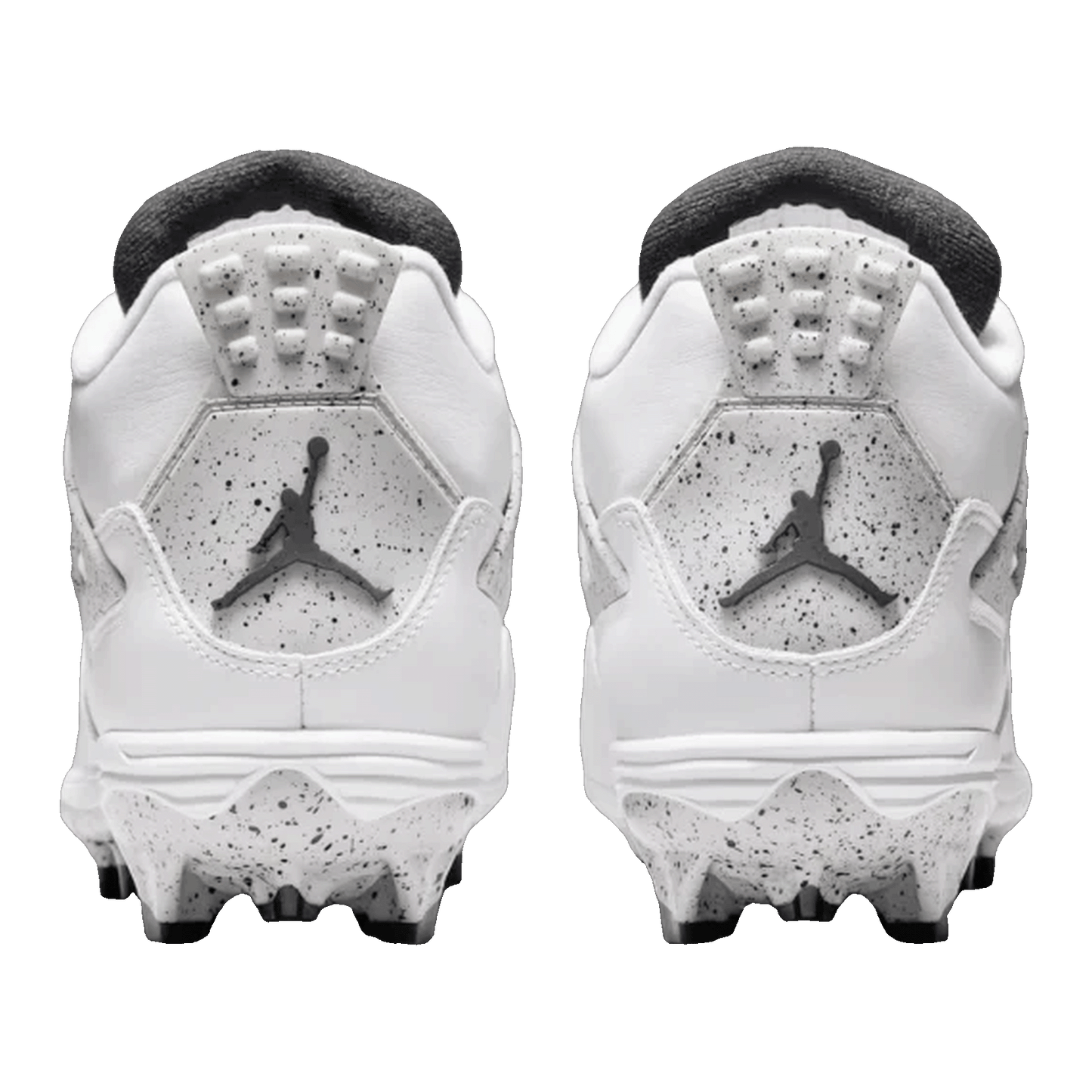 Nike Air Jordan 4 Retro TD Cleat White Cement Back