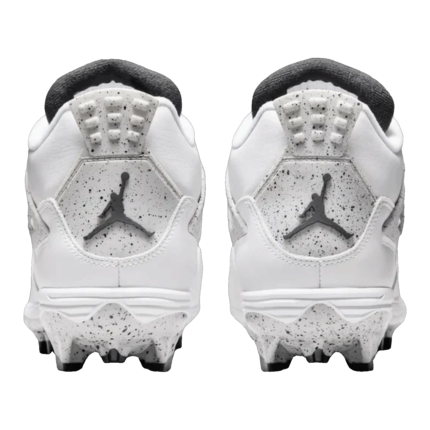 Nike Air Jordan 4 Retro TD Cleat White Cement Back