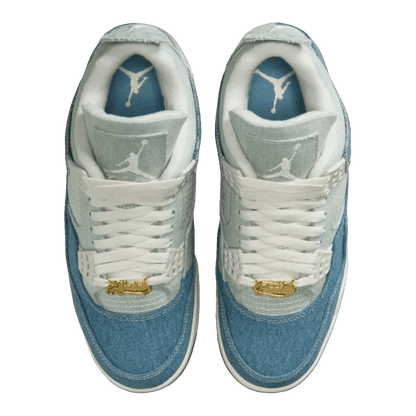 Nike Air Jordan 4 Retro TEX Denim Worn Blue (W) Oben