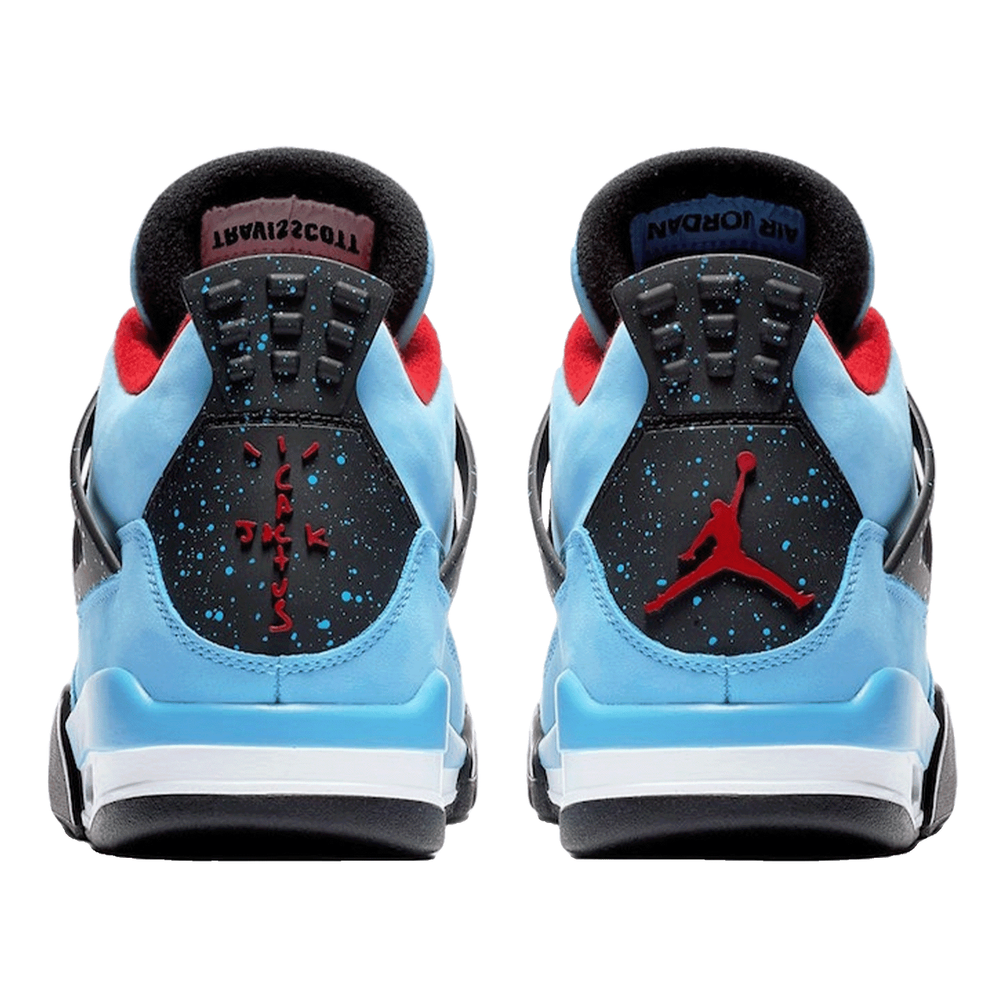 Nike Air Jordan 4 Retro Travis Scott Cactus Jack Back