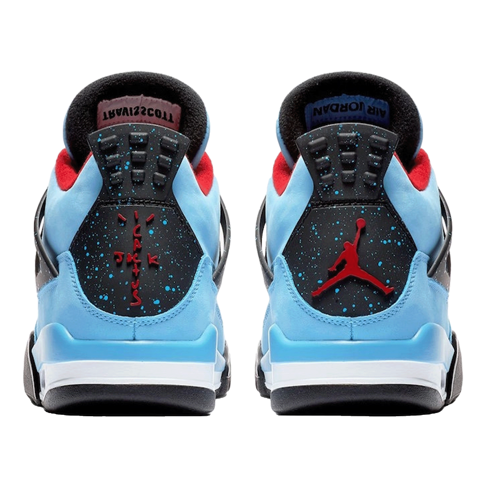 Nike Air Jordan 4 Retro Travis Scott Cactus Jack Back