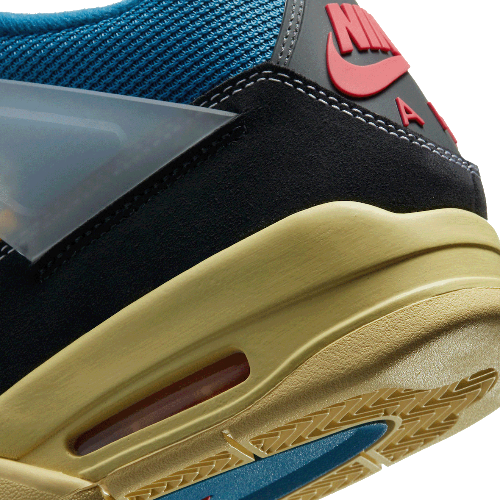Nike Air Jordan 4 Retro Union Off Noir Back 2