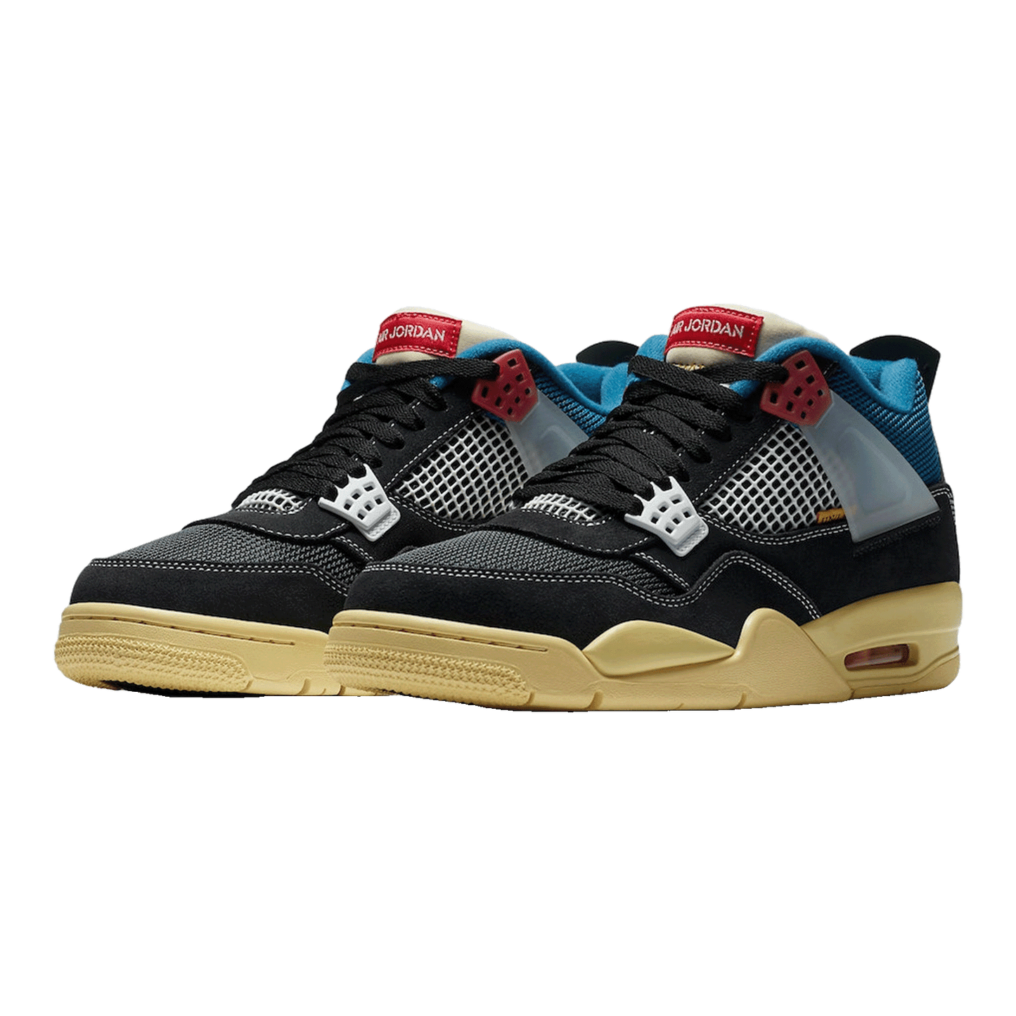 Nike Air Jordan 4 Retro Union Off Noir Side