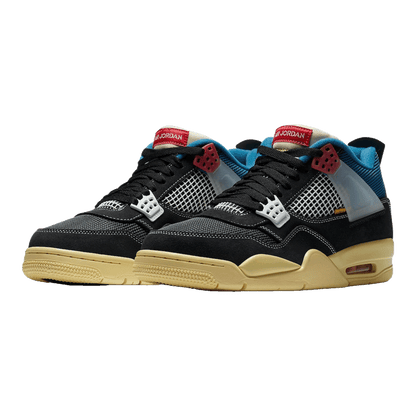 Nike Air Jordan 4 Retro Union Off Noir Side