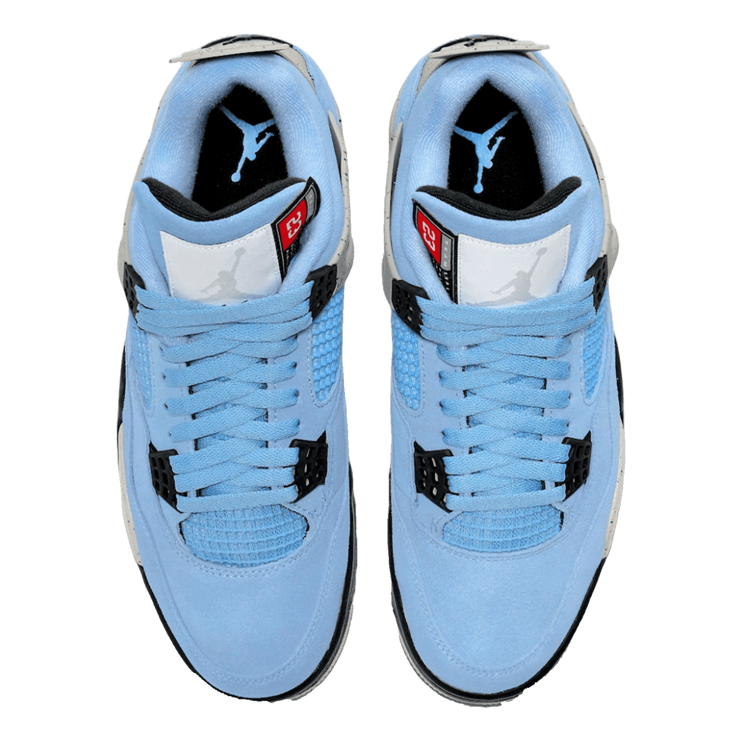 Nike Air Jordan 4 Retro University Blue Oben