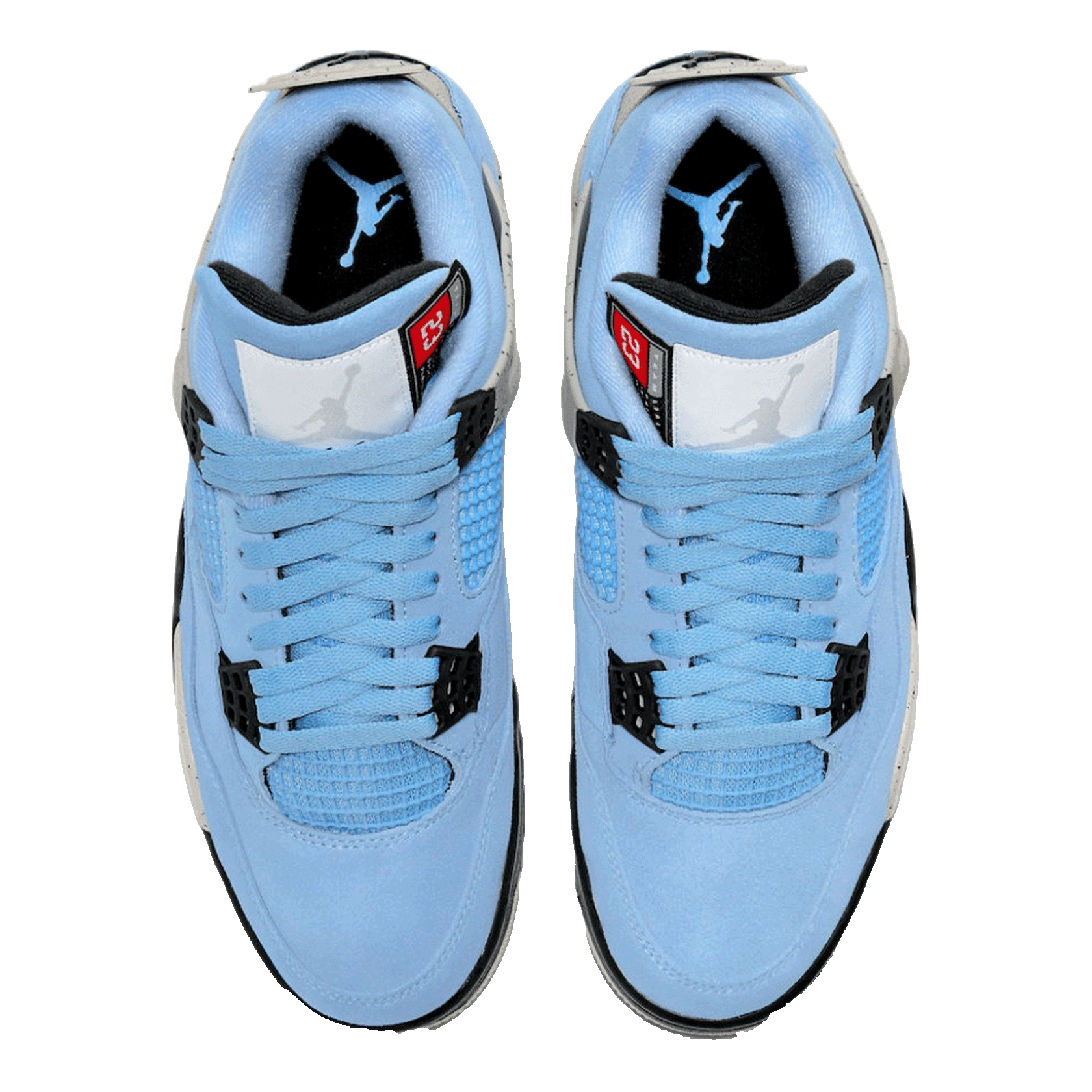 Nike Air Jordan 4 Retro University Blue Oben