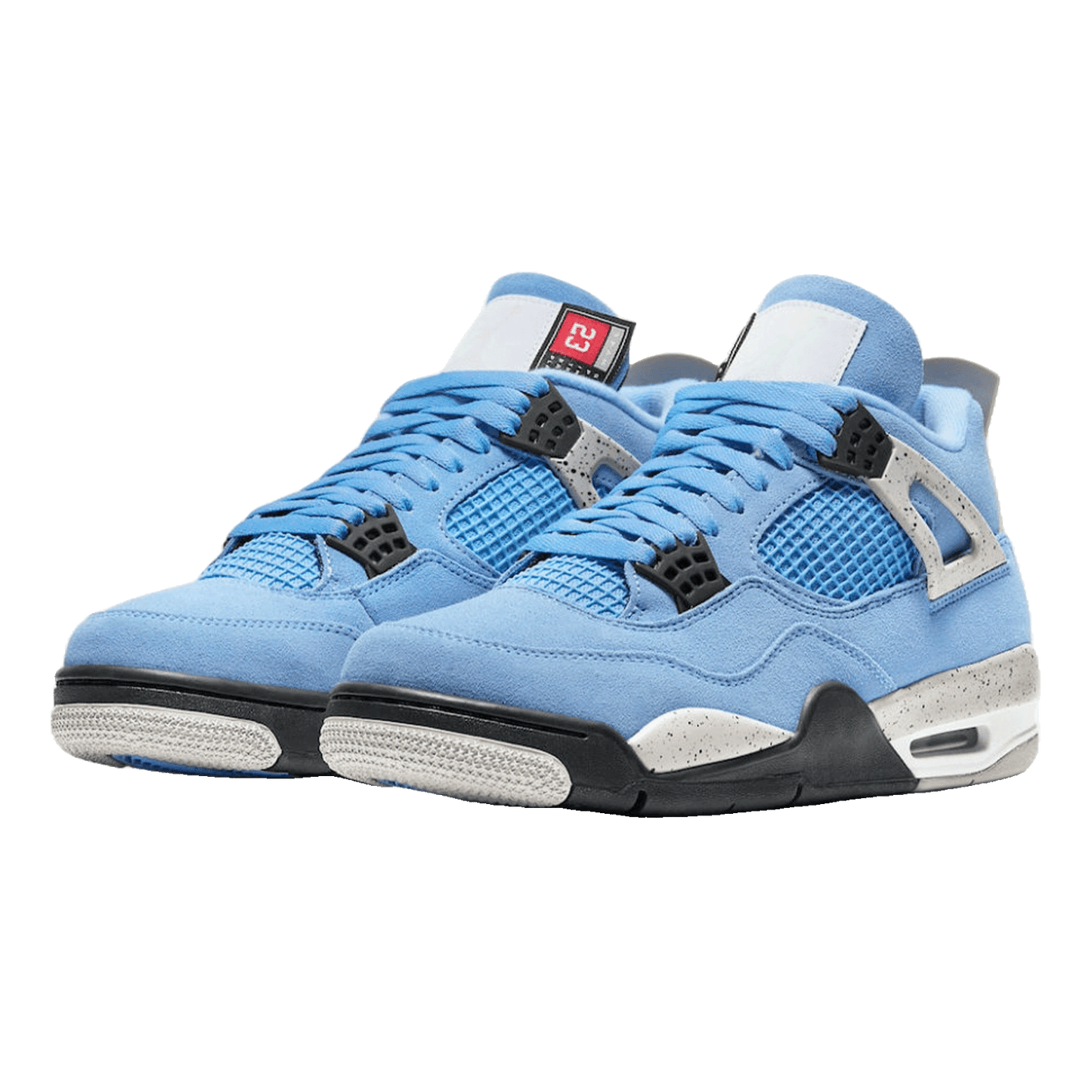 Nike Air Jordan 4 Retro University Blue Side