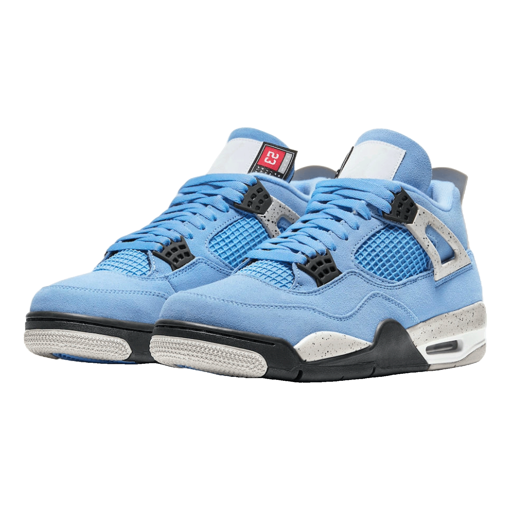 Nike Air Jordan 4 Retro University Blue Side