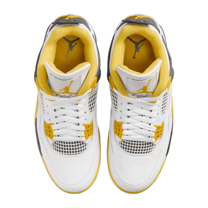 Nike Air Jordan 4 Retro Vivid Sulfur (W) Oben