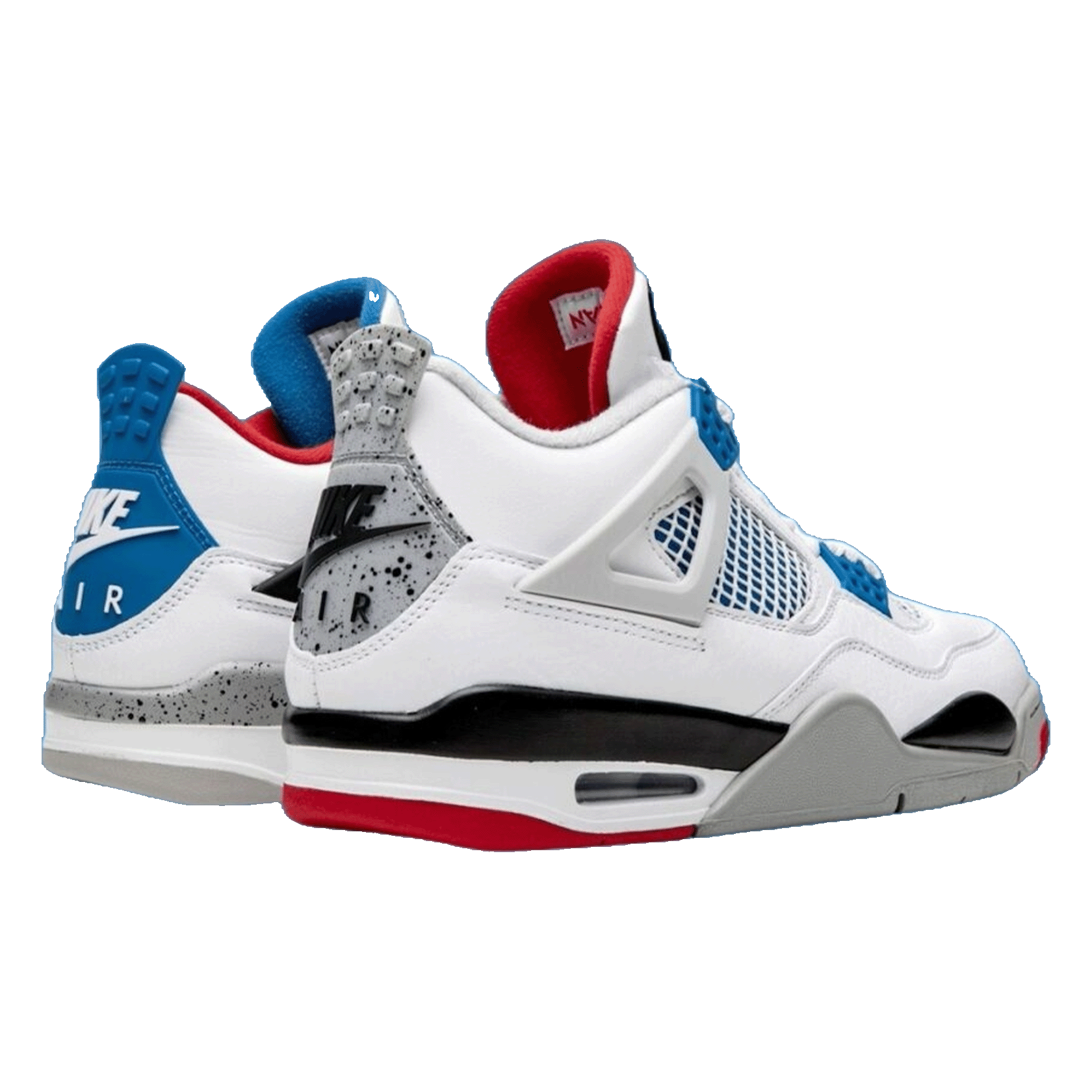 Nike Air Jordan 4 Retro What The (GS) Back