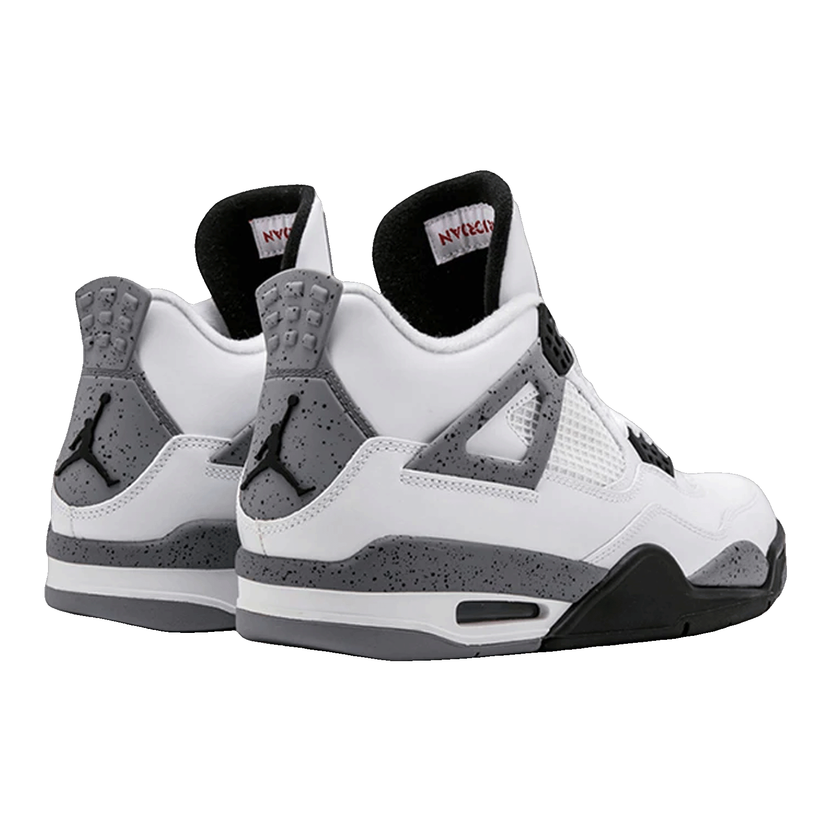 Nike Air Jordan 4 Retro White Cement (2012) Back