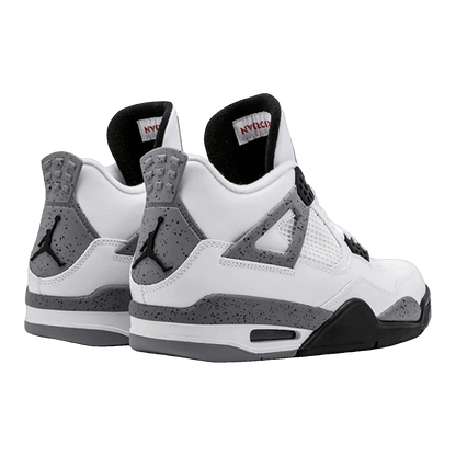 Nike Air Jordan 4 Retro White Cement (2012) Back