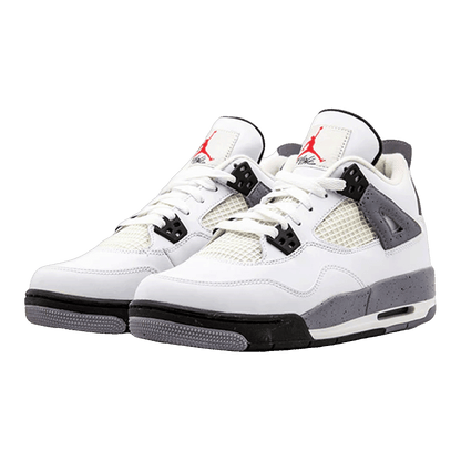 Nike Air Jordan 4 Retro White Cement (2012) (GS) Side 408452-103