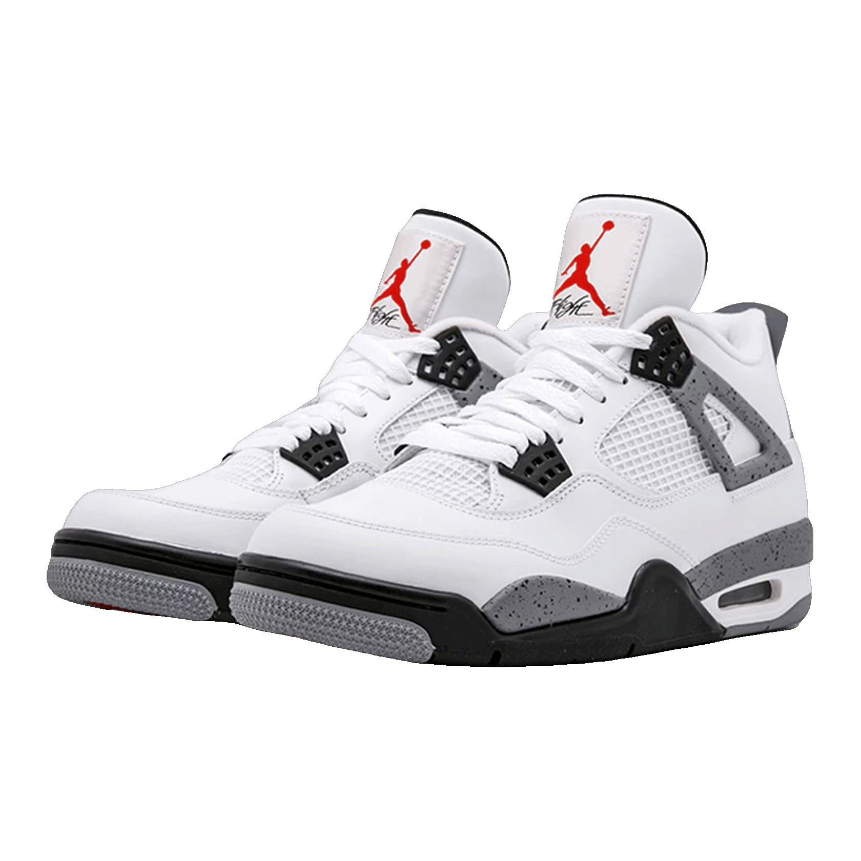 Nike Air Jordan 4 Retro White Cement (2012) Side
