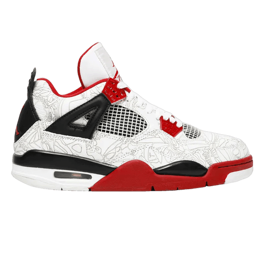 Nike Air Jordan 4 Retro White Laser