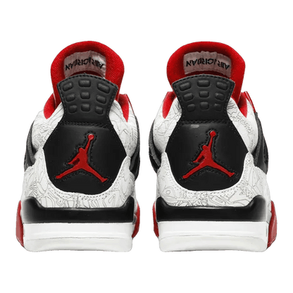Nike Air Jordan 4 Retro White Laser Back