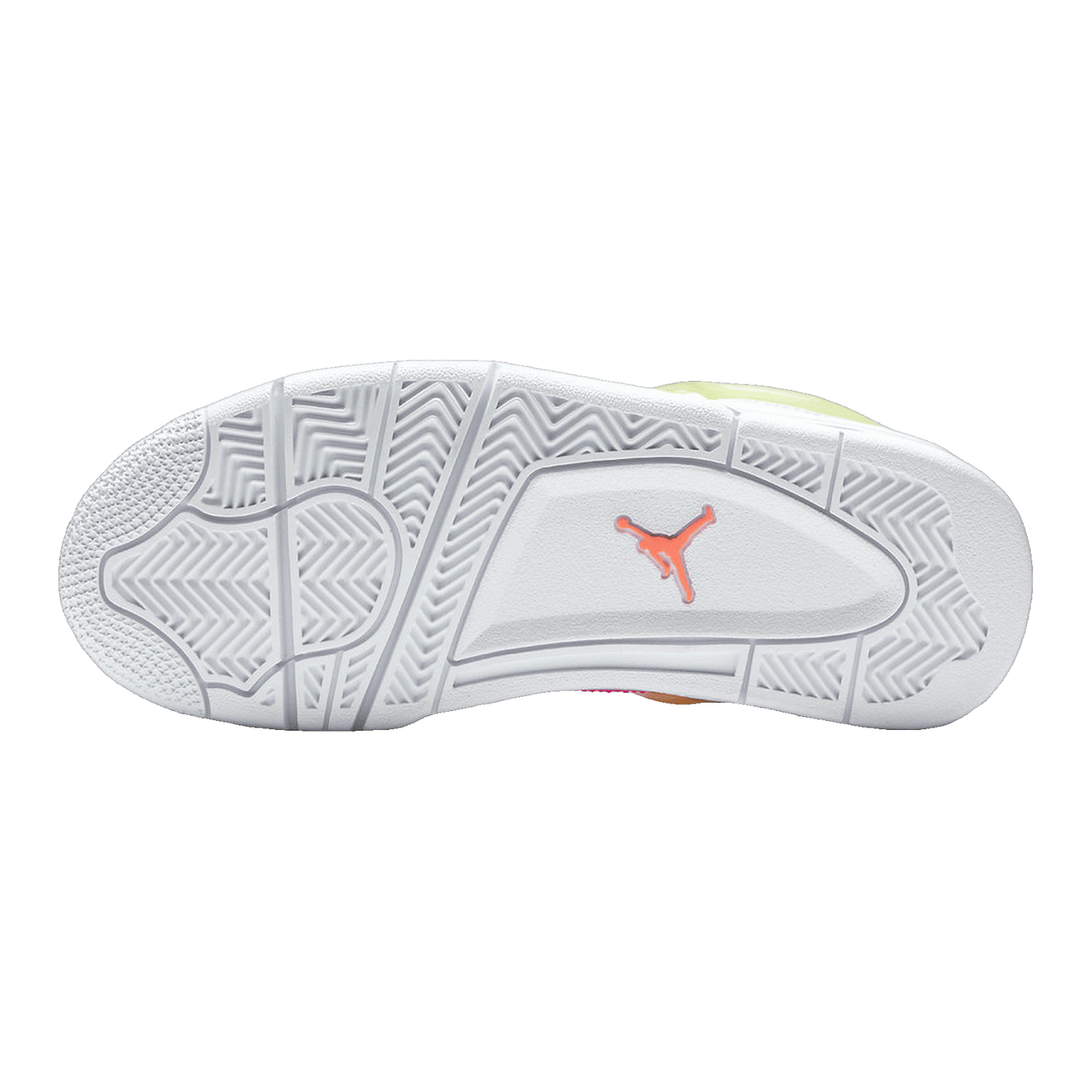 Nike Air Jordan 4 Retro White Lemon Pink (GS) Sohle
