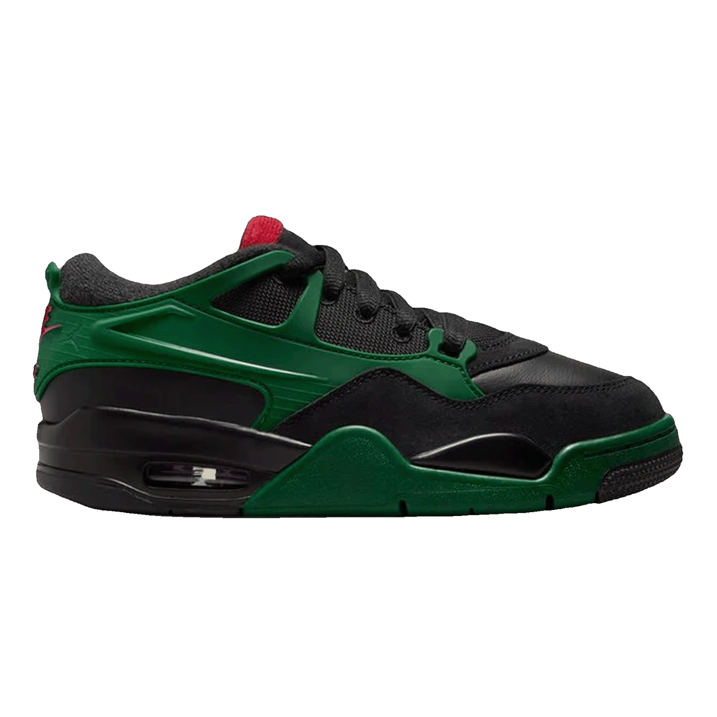 Nike Air Jordan 4 RM Black Gorge Green Varsity Red (GS) FQ7938-003