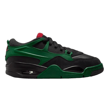 Nike Air Jordan 4 RM Black Gorge Green Varsity Red (GS) FQ7938-003