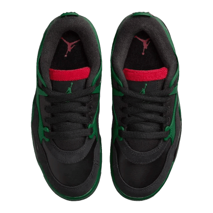 Nike Air Jordan 4 RM Black Gorge Green Varsity Red (GS) Oben FQ7938-003