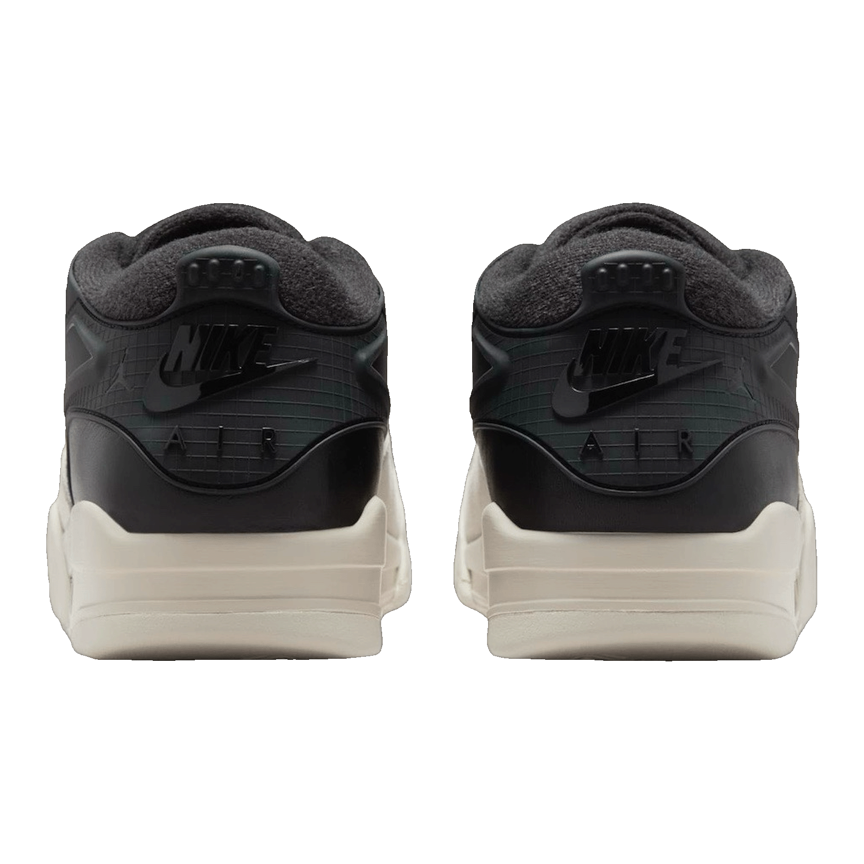 Nike Air Jordan 4 RM Black Light Bone (GS) Back
