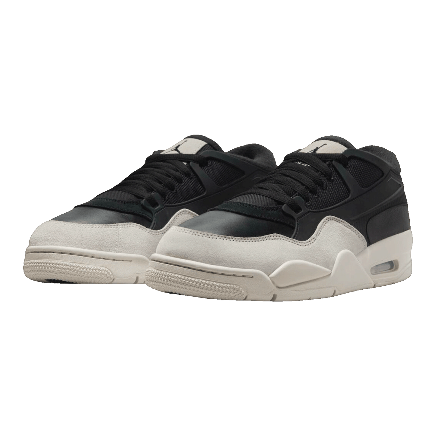 Nike Air Jordan 4 RM Black Light Bone (GS) Side