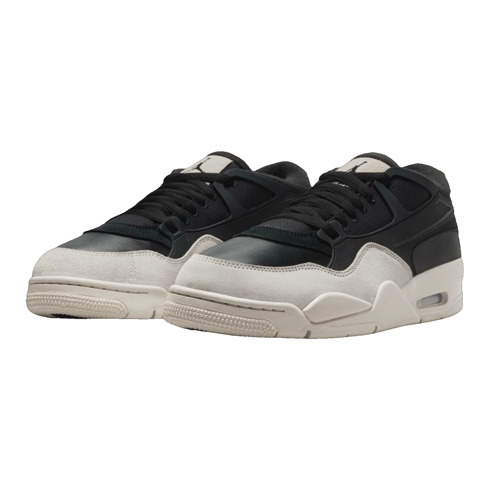 Nike Air Jordan 4 RM Black Light Bone (GS) Side