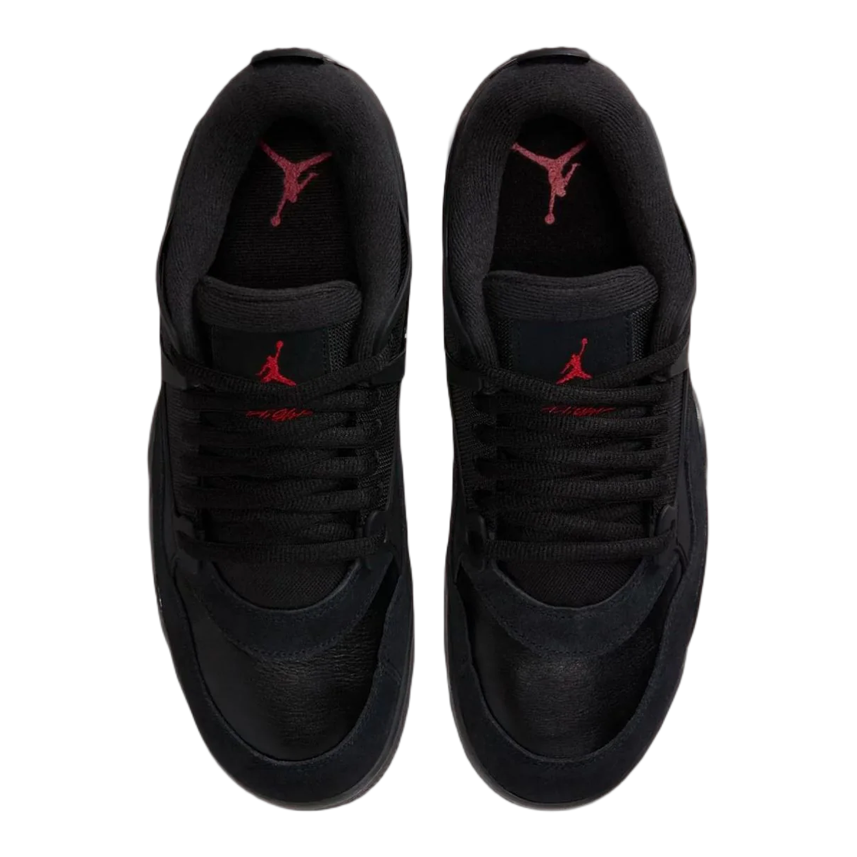 Nike Air Jordan 4 RM Black White Varsity Red Oben FQ7939-009