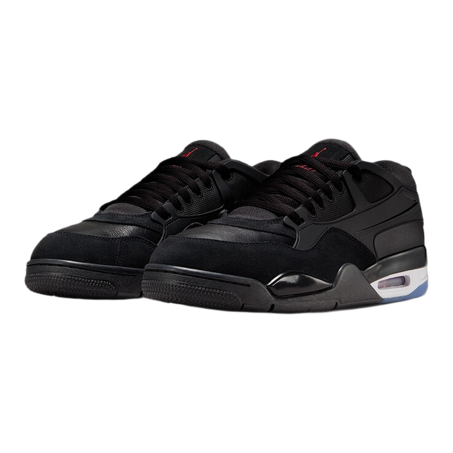 Nike Air Jordan 4 RM Black White Varsity Red Side FQ7939-009
