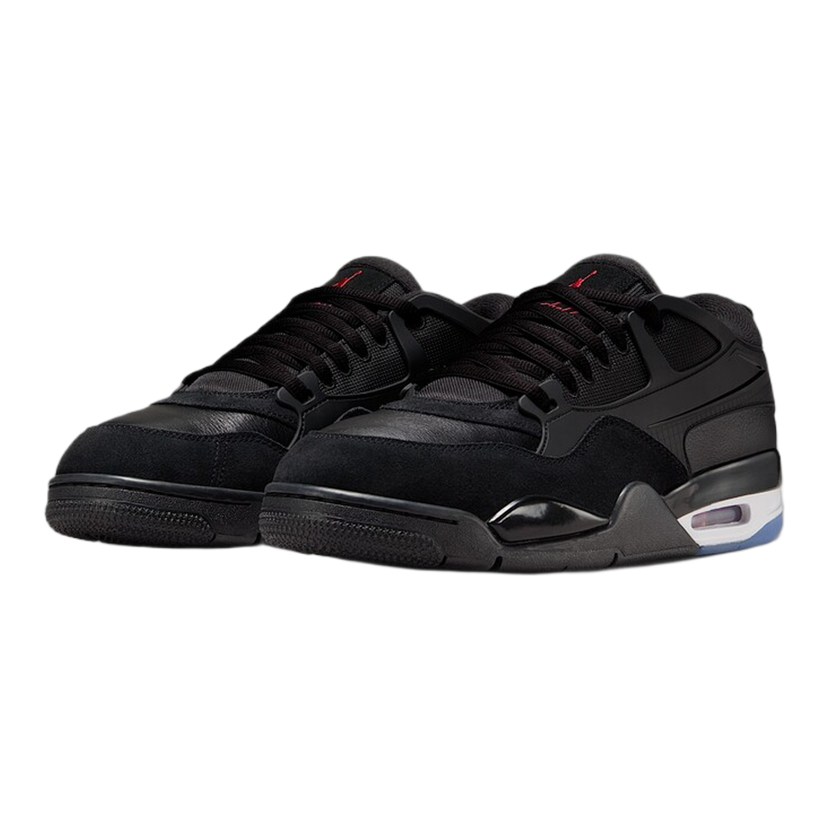 Nike Air Jordan 4 RM Black White Varsity Red Side FQ7939-009