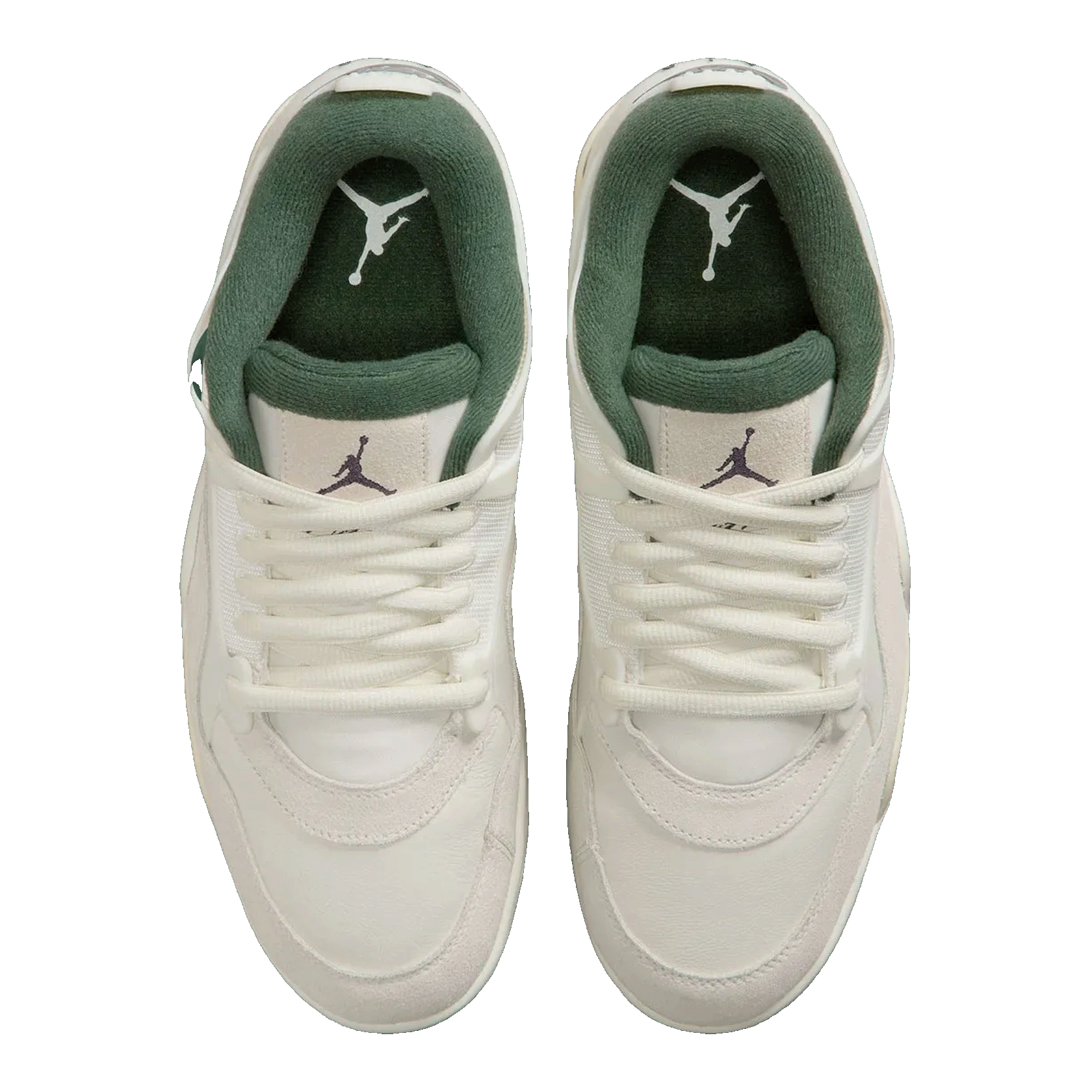 Nike Air Jordan 4 RM Light Cream Midnight Green Oben
