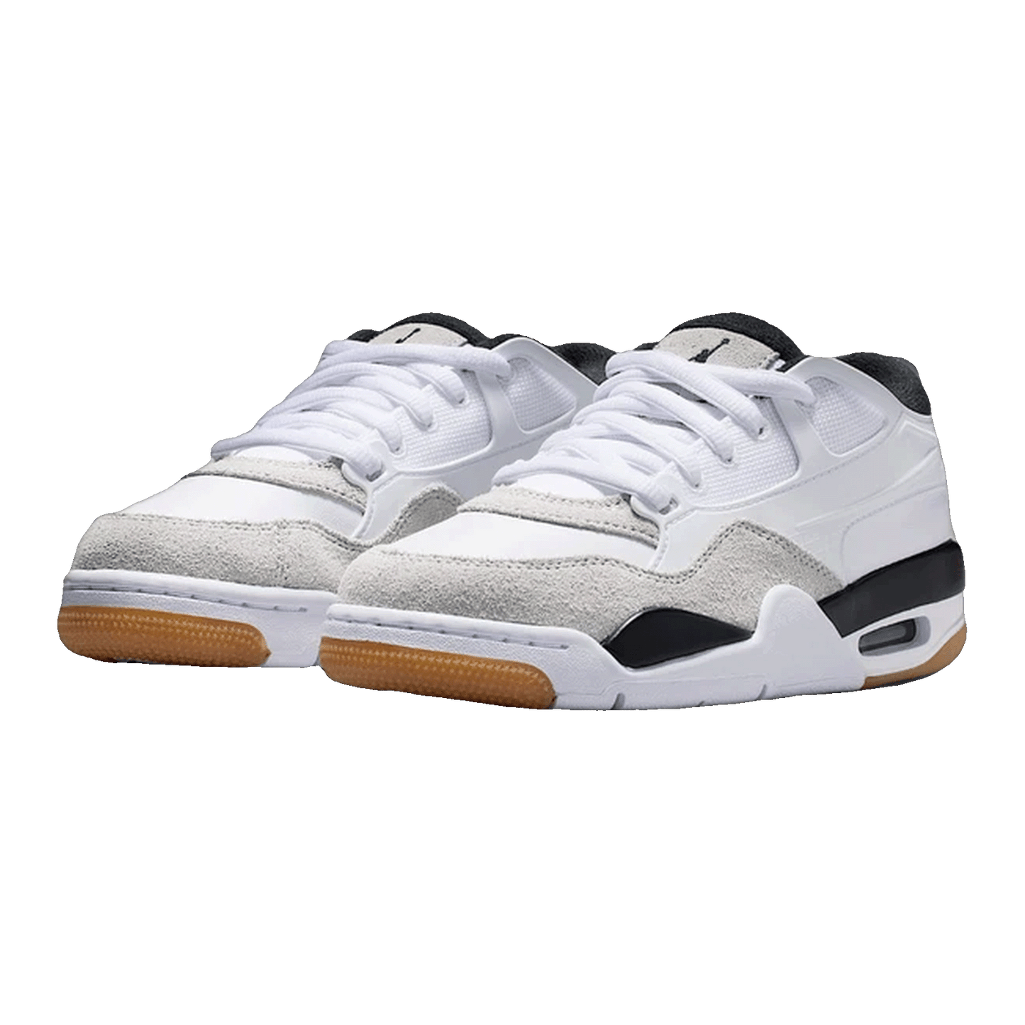 Nike Air Jordan 4 RM Military Black (GS) Side FQ7938-110