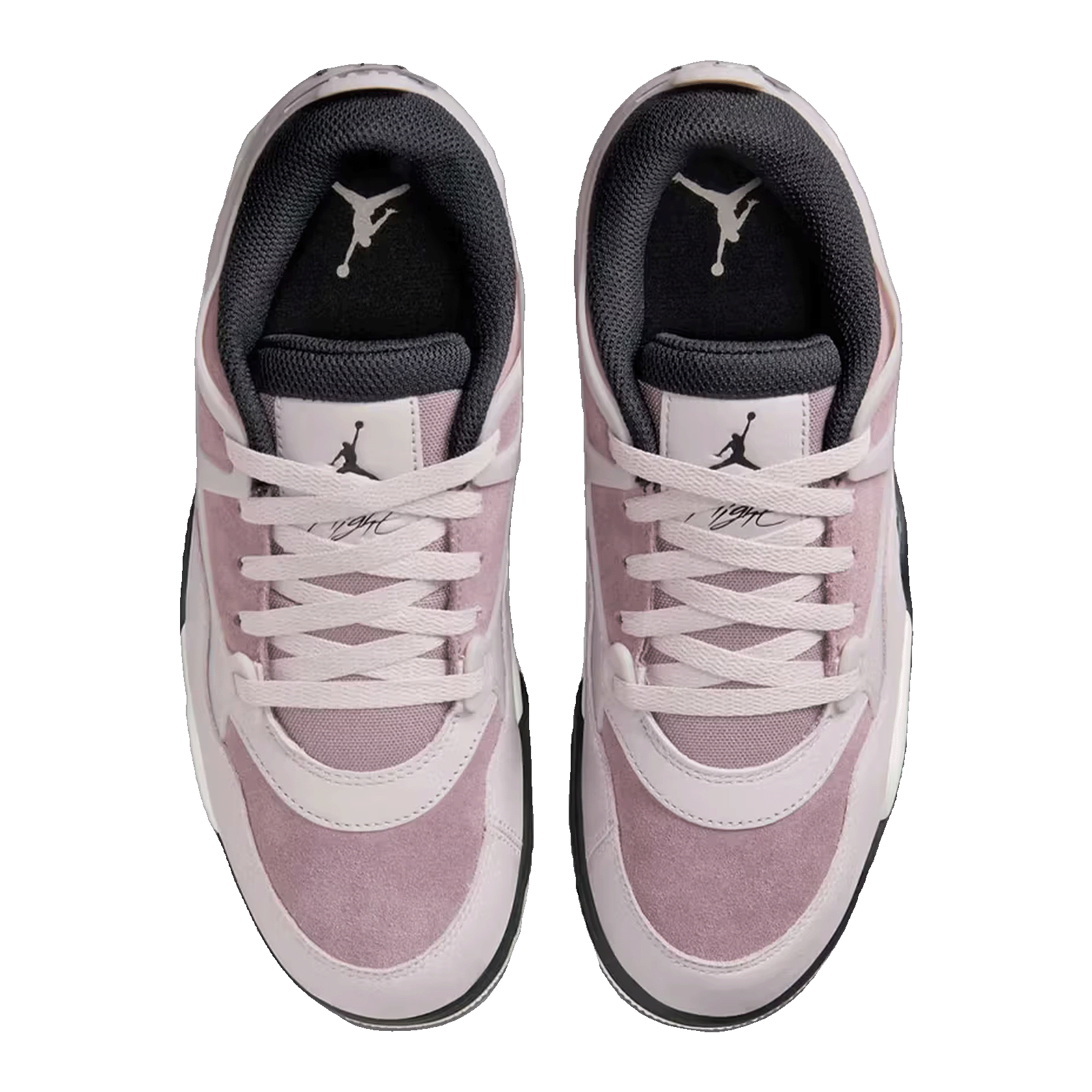 Nike Air Jordan 4 RM Platinum Violet Grey (W) Oben