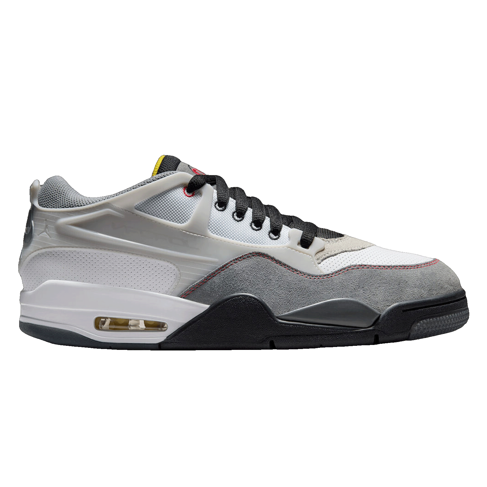 Nike Air Jordan 4 RM Premium White Black Smoke Grey Fire Red
