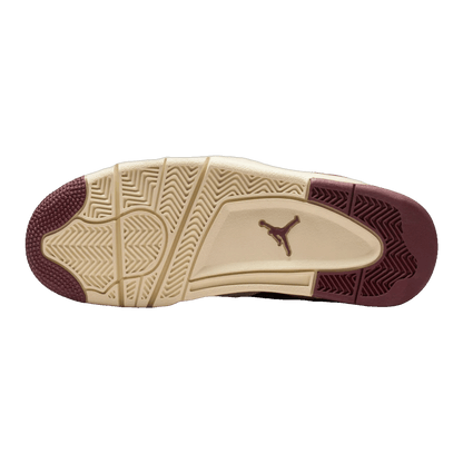 Nike Air Jordan 4 RM Sail Dark Team Red Coconut Milk (W) Sohle FQ7940-101