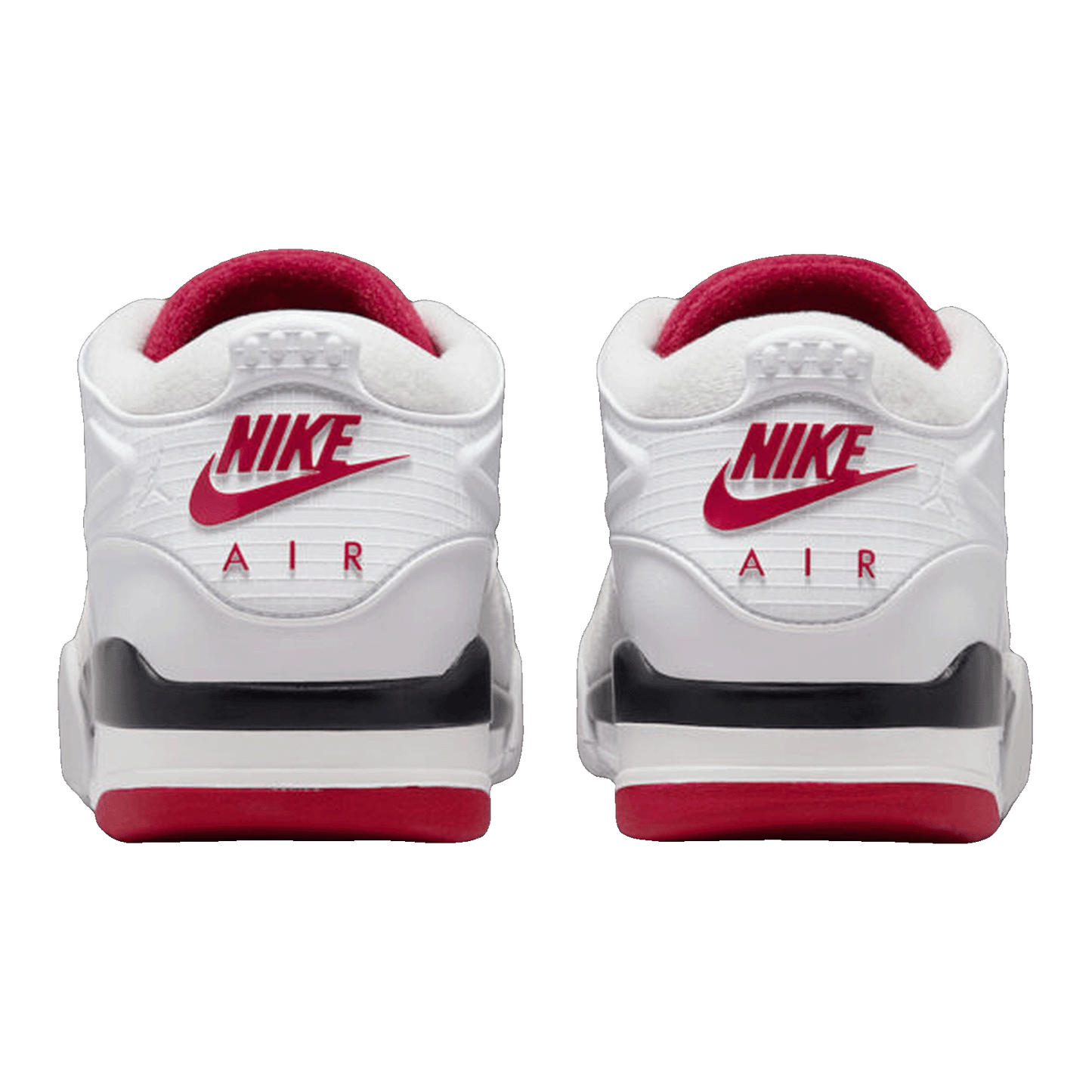 Nike Air Jordan 4 RM White Fire Red Back
