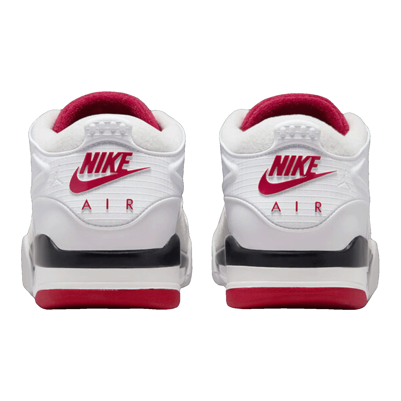 Nike Air Jordan 4 RM White Fire Red Back
