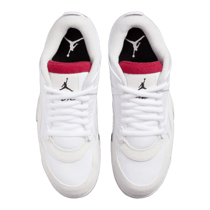 Nike Air Jordan 4 RM White Fire Red Oben