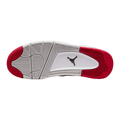 Nike Air Jordan 4 RM White Fire Red Sohle