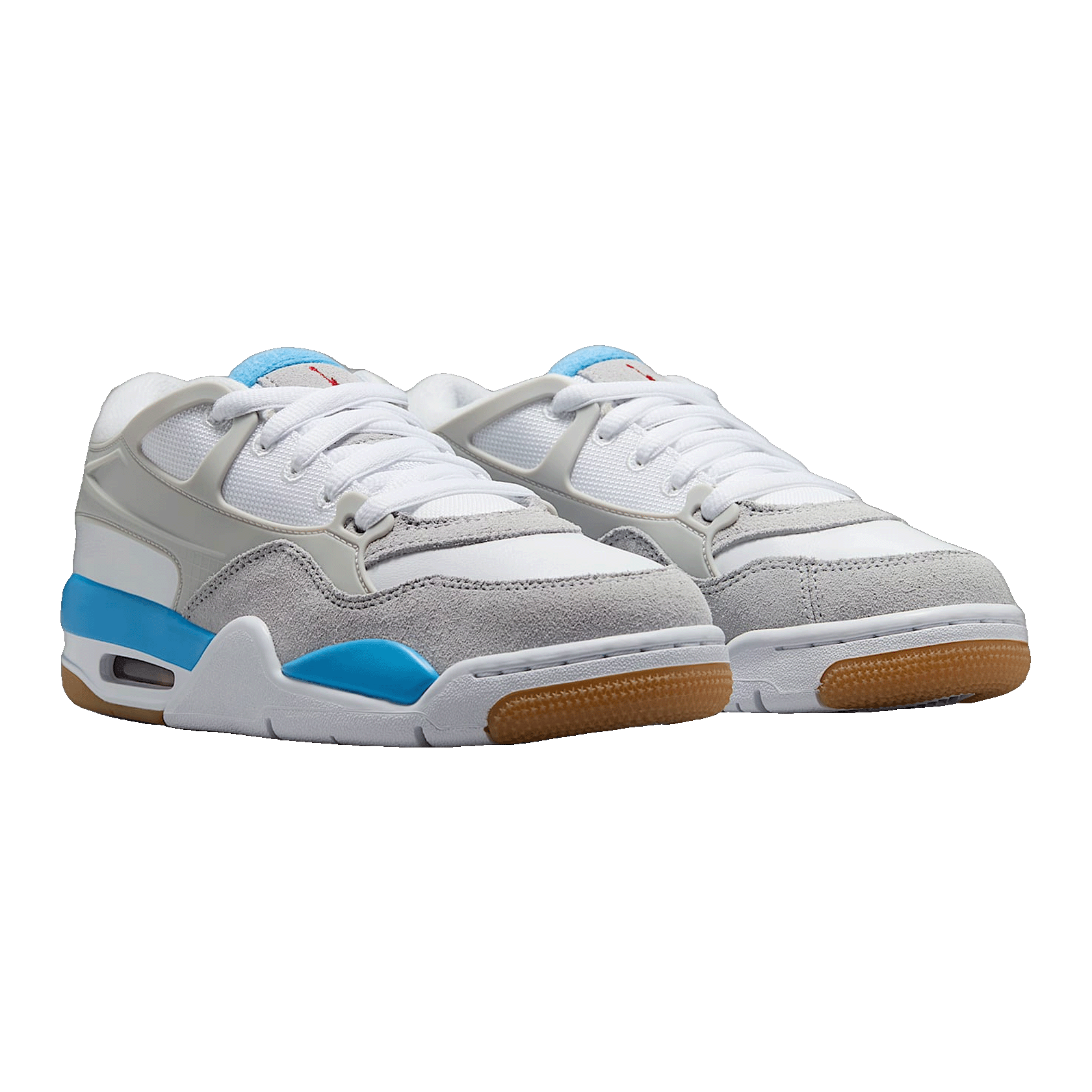 Nike Air Jordan 4 RM White Legend Blue (GS) Side FQ7938-104