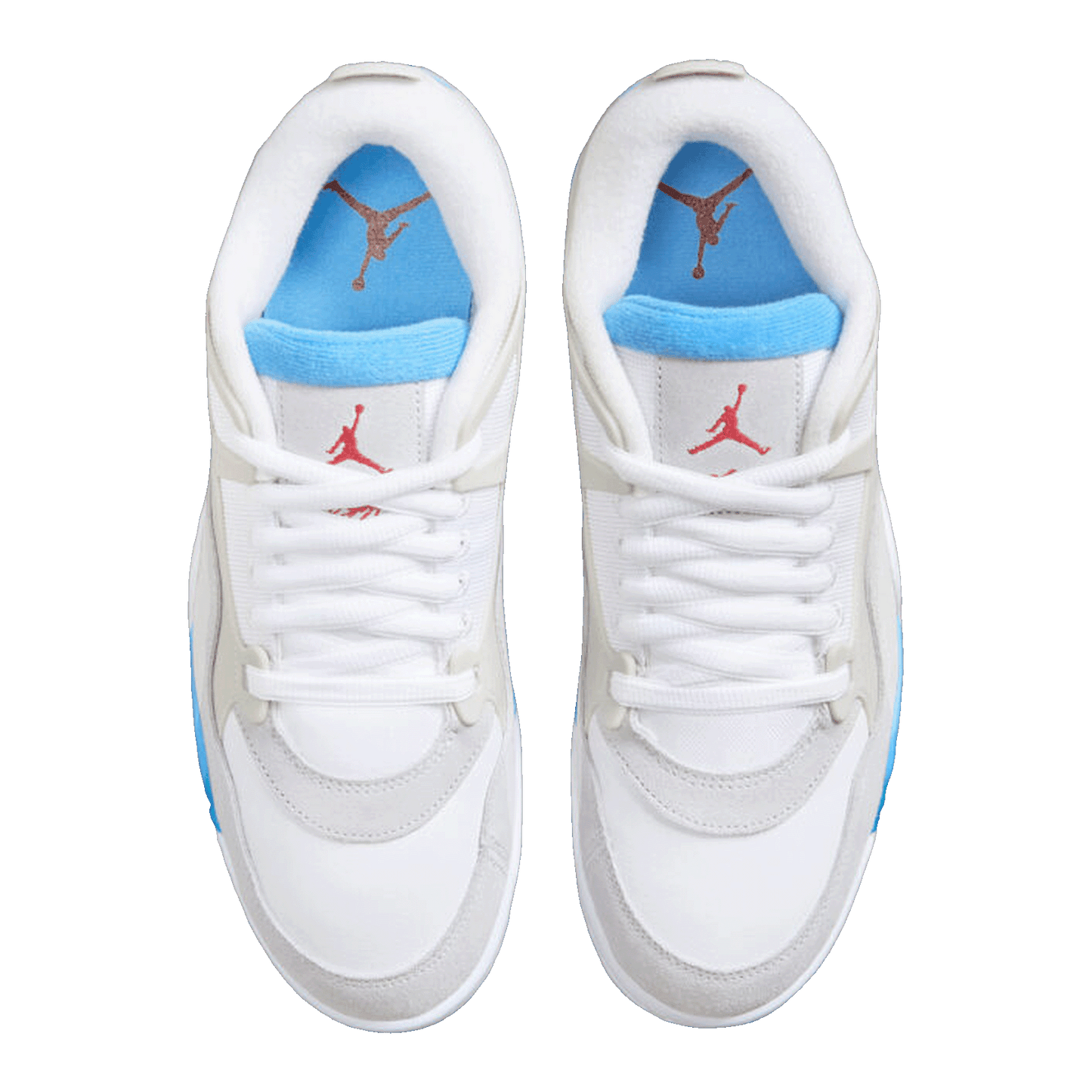 Nike Air Jordan 4 RM White Legend Blue Oben