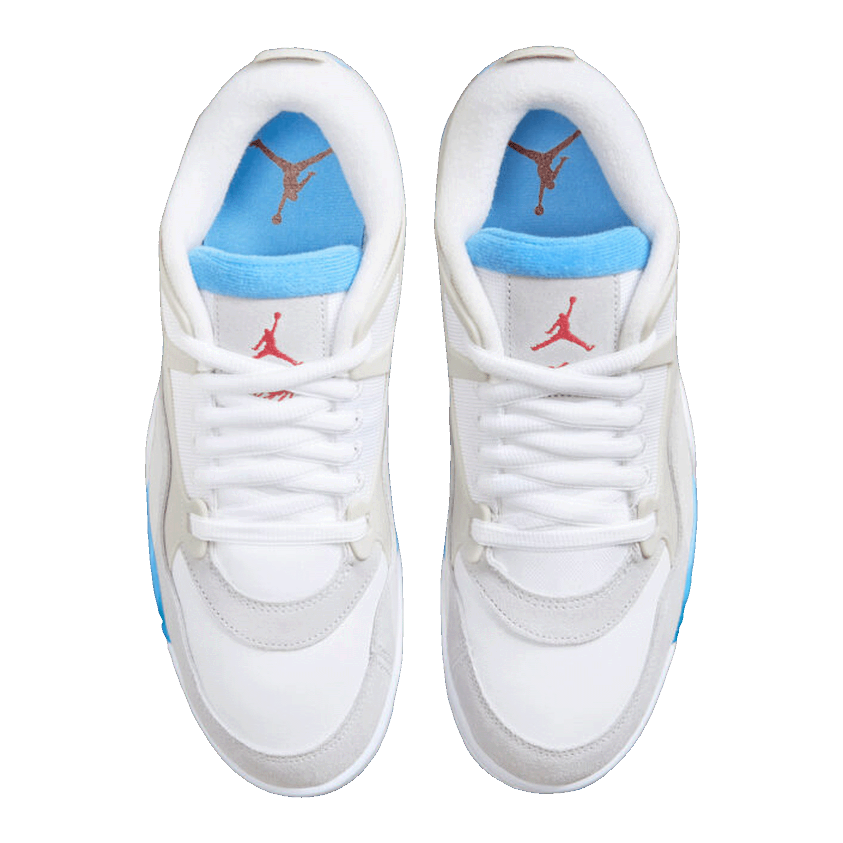 Nike Air Jordan 4 RM White Legend Blue Oben