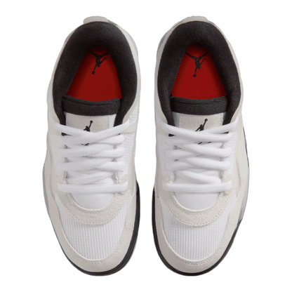 Nike Air Jordan 4 RM White Light Smoke Grey Black (GS) Oben FQ7938-108